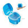 Portable Denture Case, 2-Pack, ABS, for Travel and Home view 2
