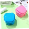Portable Denture Case, 2-Pack, ABS, for Travel and Home view 4