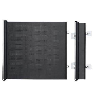 Retractable, Expandable Mesh Pet and Stair Safety Gate