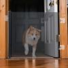Retractable, Expandable Mesh Pet and Stair Safety Gate view 3