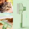 2-Pack Self-Cleaning Pet Brush & Flea Comb view 2