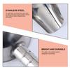BESTonZON Multifunctional Stainless Steel Pet Food Scoop, Silver view 4