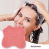 Shower Foot Scrubber with Suction Cups, Non-Slip Exfoliating Pad view 2