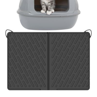 Cat Litter Mat 61 x 43 cm, Dustproof and Scratch-Resistant