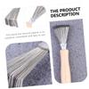 Comb Claw Cleaners, 4-Piece, Silver view 3