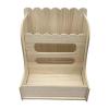 Chinchilla Hay Feeder, Natural Wood view 1