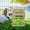 Chinchilla Hay Feeder, Natural Wood view 2