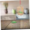 Abaodam Small Wooden Cricket Cage, Portable Reptile Feeder and Insect Habitat view 4