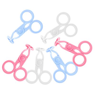 Contact Lens Remover Tweezers, 6-Piece Plastic Set