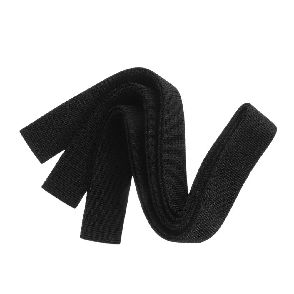 Black Polyester Leg Lifting Aid for Older Adults, 1 Pc.