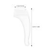FOYTOKI Non-Slip Silicone Eyeglass Holders, 30 Pairs of Ear Hooks view 2