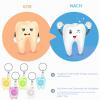 5-Pack Portable Dental Floss Keychain, Floss Sticks for Cleaning Teeth view 4