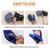 CXFSCD Self-Training Rehabilitation Robotic Glove, Size M, Blue, Left and Right Hands view 4