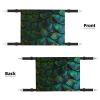 InOmak Snow Peacock Feather Cat Hammock, Double-Sided Hanging Bed, M view 2