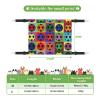 InOmak Colorful Football Cat Hammock, Soft Double-Sided Hanging Bed for Small Dogs and Pets, M view 3