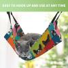 InOmak Boston Terrier Dog & Cat Hammock, Soft Double-Sided Hanging Bed for Small Pets, M view 4