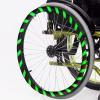 1 Pair Wheelchair Handrim Covers, Universal 20/22/24-Inch Silicone Non-Slip Grip Rings view 1