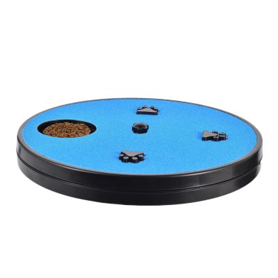 Dog Slow Feeder with Dog Scratch Sandpaper for Healthy Nail Care