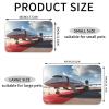 Non-Slip Absorbent Feeding Mat for Dog and Cat Bowls, Red Carpet Airplane, 30 x 45 cm view 2