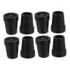 Yardenfun 8-Pack Non-Slip Plastic Cane Tip Protectors view 1