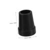 Yardenfun 8-Pack Non-Slip Plastic Cane Tip Protectors view 2