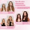 S-noilite Chocolate Brown Human Hair U-Tip Keratin Bonding Extensions, 55 cm, 25 g, 25 Strands view 4