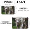 Majestic White Bengal Tiger Pet Food Mat, Non-Slip and Absorbent, 40 x 60 cm view 2