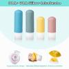 Carehabi 20-Piece Travel Bottles Set, Silicone Bottles and Jars for Shampoo, Shower Gel and Cosmetics view 2