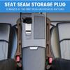 ZWBC 2-Piece Car Seat Gap Fillers for Audi e-tron 2018–2023, Brown view 4