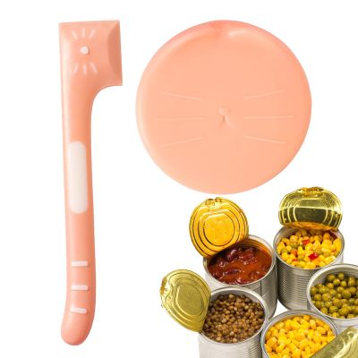 Silicone Pet Food Cover with Spoon