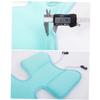 Toddmomy Breathable Polyester Stroller Seat Liner, Soft, Machine Washable, Universal Fit, Blue view 3