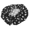 WRITWAA Women's Adjustable Shower Cap with Satin Lining for Long Hair view 1