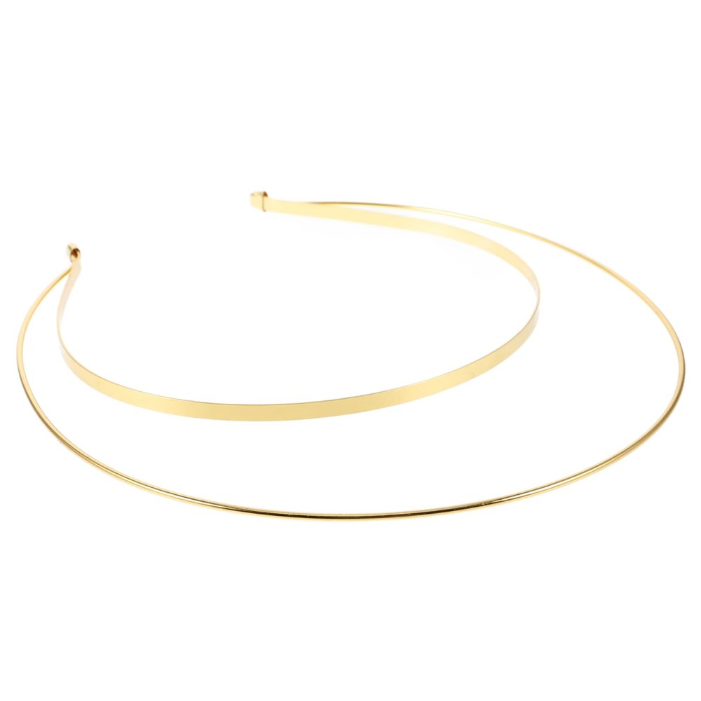 Gold Iron Angel Crown Headband for Halloween Costume Parties