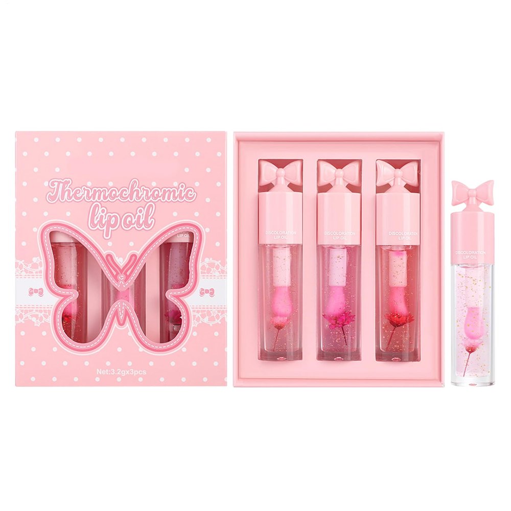 Color-Changing Lip Plumping Gloss