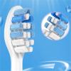 Replacement Brush Heads for Electric Toothbrushes, Compatible with Philips HX6932, HX6933, HX6942, HX6950, HX6952, HX6982 (12 pcs) view 3