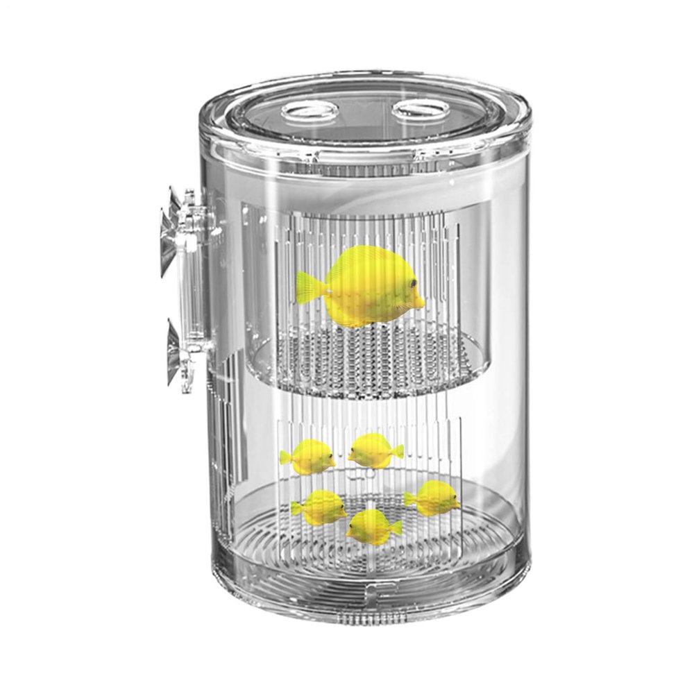 Aquarium Nursery Divider, Transparent Acrylic with Suction Cups