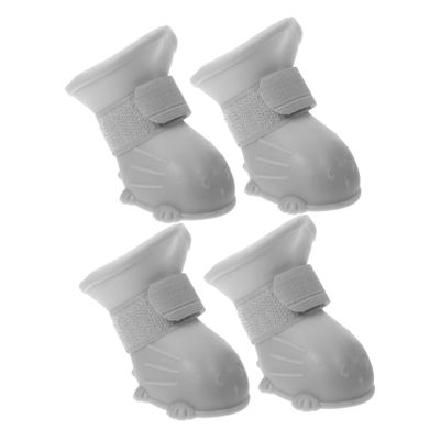BELLIFFY Waterproof Dog Boots - 4 Pack
