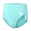 Landofgenie Tear-Away Underwear with Hook-and-Loop Closures for Seniors and Care Patients, Cyan, M view 1