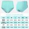 Landofgenie Tear-Away Underwear with Hook-and-Loop Closures for Seniors and Care Patients, Cyan, M view 3