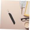 HEATSHAKING Small PU Leather Pencil Case with Zipper, Compact Travel Pouch for Pens and Stationery view 4