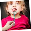 HOMOCONO Tongue Training Device, 4-Piece Set, for Improving Tongue-Tip Mobility and Speech Therapy, Stainless Steel and Plastic, for All Age Groups view 3