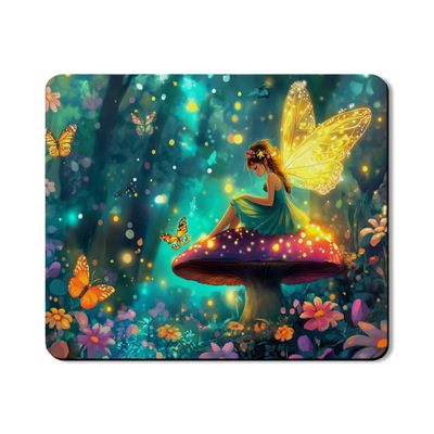 Fairy Butterflies Premium Washing Machine and Dryer Mat, 20 x 24 in