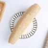 Natural Bath Loofah Body Scrubbing Pouf for Shower view 3