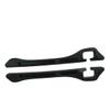 ZWBC 2-Pack Car Seat Gap Fillers for BMW 8 Series Convertible 2019–2023, Black view 1