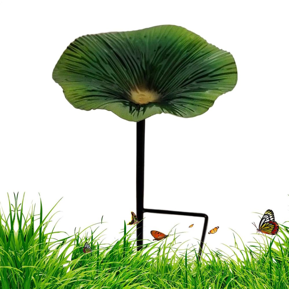 Hummingbird Bird Bath - Flower Shape