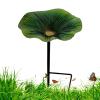 Hummingbird Bird Bath - Flower Shape view 1