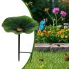 Hummingbird Bird Bath - Flower Shape view 3