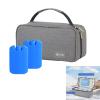 Breast Milk Storage Bag with Thermal Lock Technology and 2 Ice Packs view 2