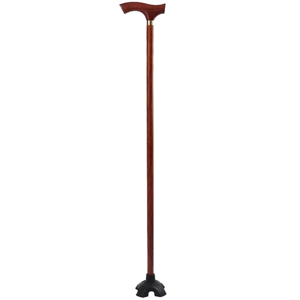 Classic-Style Walking Cane for Older Adults, Ergonomic Non-Slip Cane, Supports 150 kg/330.7 lb, 94 cm (for Heights 176–185 cm)