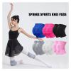 AHIOJEGX Knee Braces, 2 Pairs, Sports Compression Knee Pads, Elastic Knee Protectors, Thickened Sponge Knee Support for Dancing, Workout, and Training (Pink, L) view 3